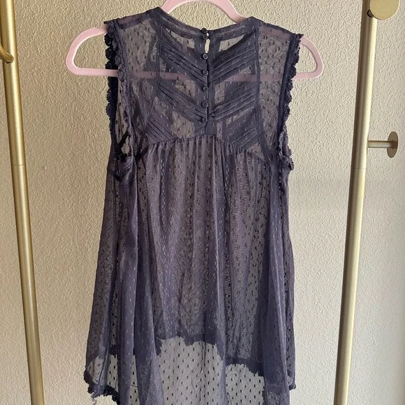 Free People Sleeveless Lace Tunic - Picture 3 of 7